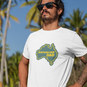 Papá australiano - Camiseta para un papá australia