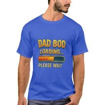 Papá Bod cargando graciosa camiseta del Día del Pa