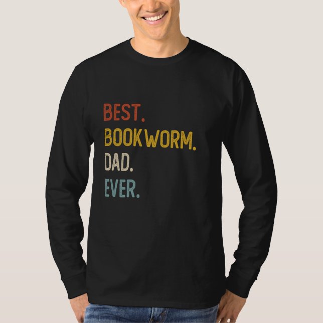 Papá Camisetas divertidos mejor librero papá Camis (Anverso)