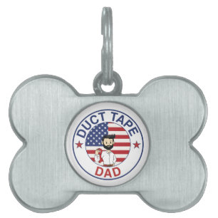 Papa Cinta Adhesiva - Placa de Identificación para