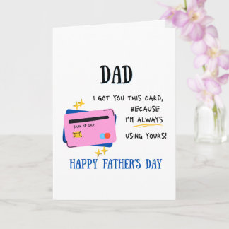 Papa Cinta Adhesiva - Tarjeta del Día del Padre (v