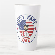 Papa Cinta Adhesiva - Taza de Café Latte