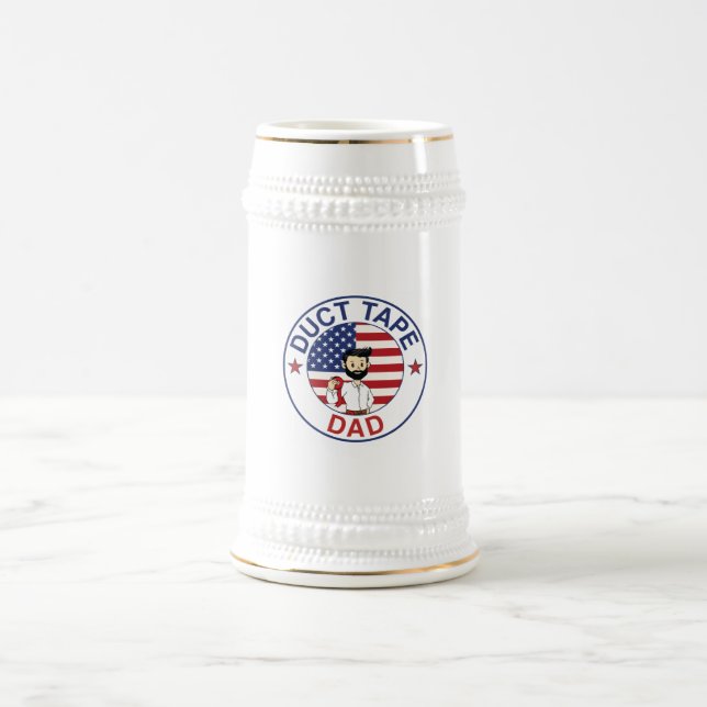 Papa Cinta Adhesiva - Taza de Cerveza (Centro)