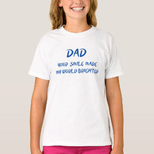Papá cita camisetas de Chicas
