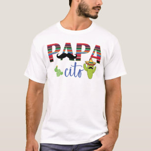 Papa Cito Fiesta Mexicana Papá Camiseta