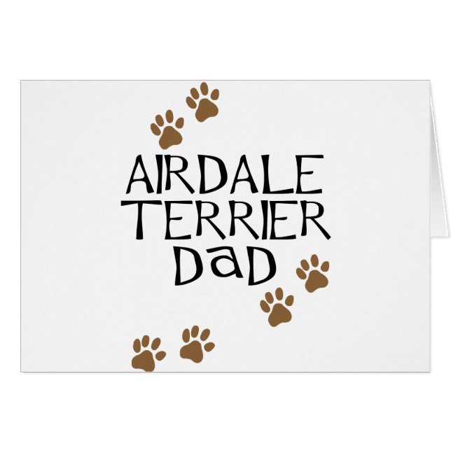 Papá de Airedale Terrier (Anverso (Horizontal))
