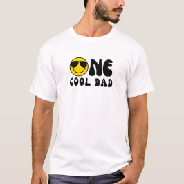 Papá de cumpleaños de la camiseta blanca "Un papá 