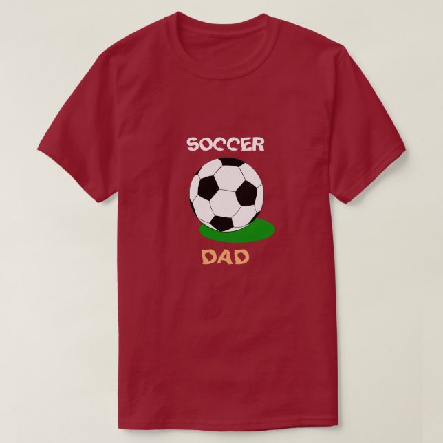 Papá de fútbol, camiseta de bolas (Diseño del anverso)