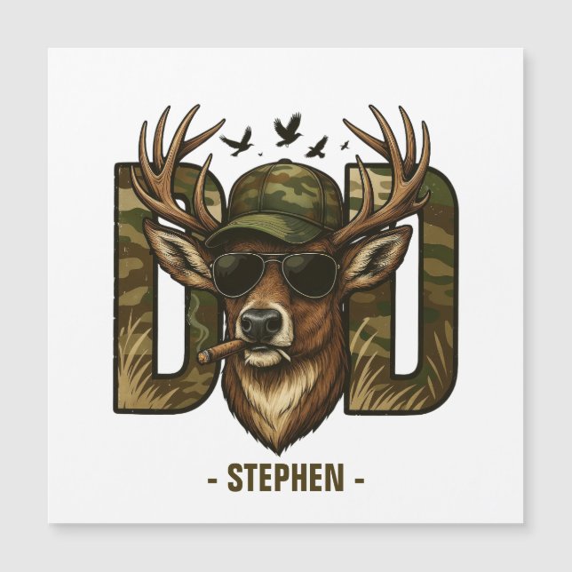 Papá del camuflaje de Guay - ciervo con gafas de s (Anverso)