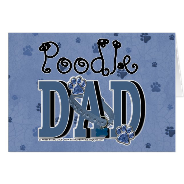 PAPÁ del caniche (Anverso (Horizontal))