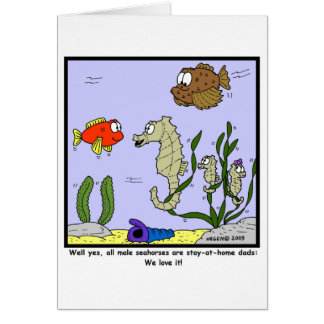 Papá del Estancia-en-hogar del Seahorse