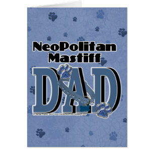 PAPÁ del mastín de Neopolitan