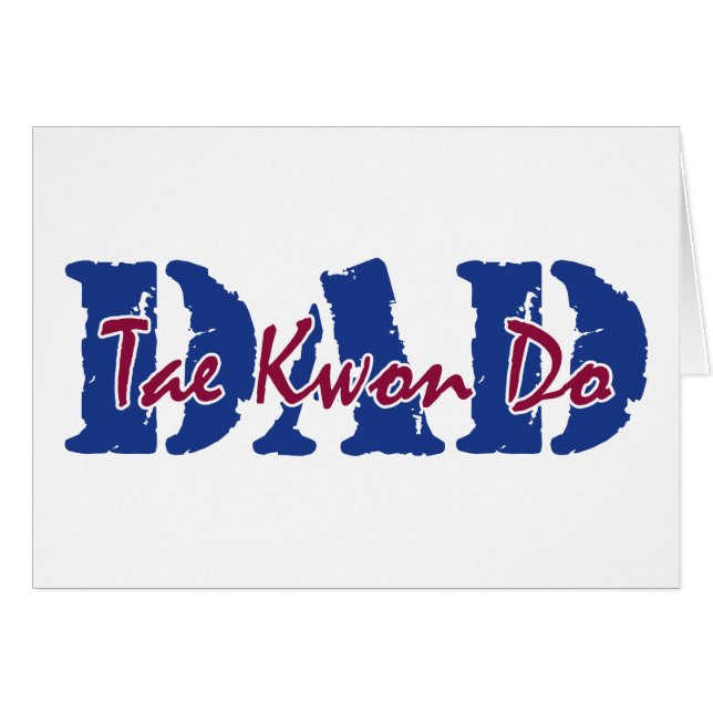 Papá del Taekwondo (Anverso (Horizontal))