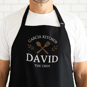 Papa — Delantal de BBQ Personalizado Rey de la Bar