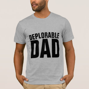 PAPÁ DESPLORABLE, Camisetas CONSERVADORAS