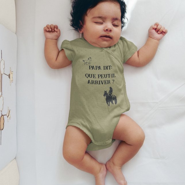 Papa dit: Que peut-il arriver? (Subido por el creador)