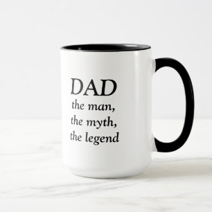 Papá el hombre, el mito, la taza de la leyenda