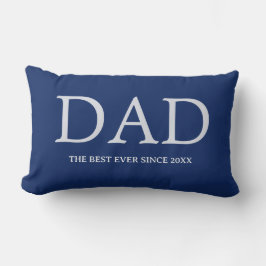 PAPA El Mejor de Todos Desde 20xx Almohada Azul