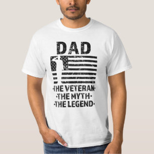 Papá el veterano el mito la camisa de los