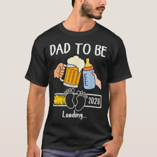 Papá en Camino 2026 Camiseta Divertida para Futuro