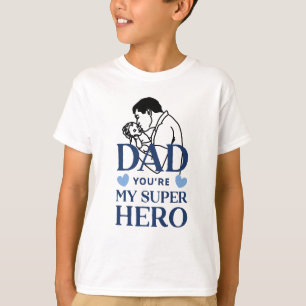 Papá Eres Mi Camiseta de Superhéroe