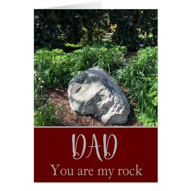 Papá, eres mi rock y héroe (Frente)