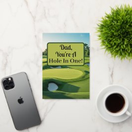 ¡Papá, eres un agujero en uno! Golf Green 2025