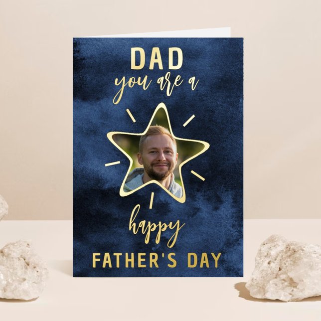 Papá, eres una estrella feliz día del padre (Subido por el creador)