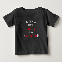 Papá es mi bebé camiseta de San Valentín