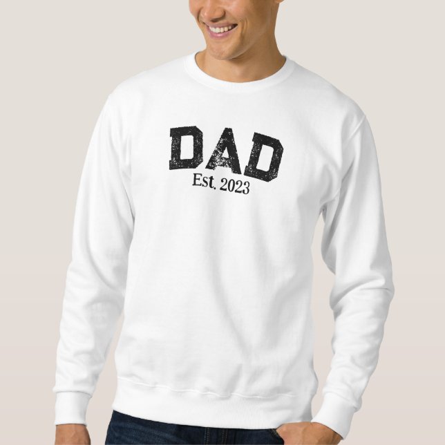 Papá Est. Sudadera Personalizada 2023 (Anverso)