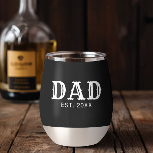 Papá Establecido Regalo para Nuevo Papá Negro Blan