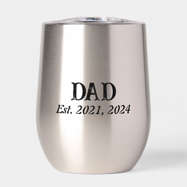 Papá Estableció Minimalista Moderno (Frente)