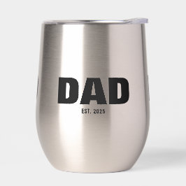 Papá Estableció Nuevo Regalo de Papá Vino Térmico