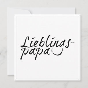 Papá favorito - letra negra 00001