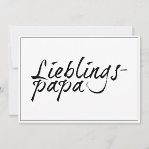 Papá favorito - letra negra 00001