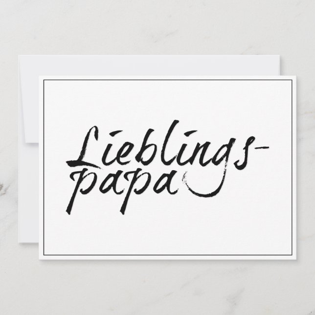 Papá favorito - letra negra 00001 (Anverso)