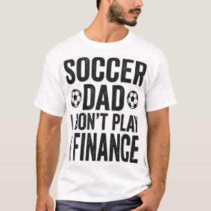 Papá Fútbol No Juego Financio Camiseta Vintage_