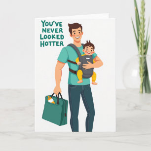 Papá Genial Tarjeta del Día del Padre Feliz