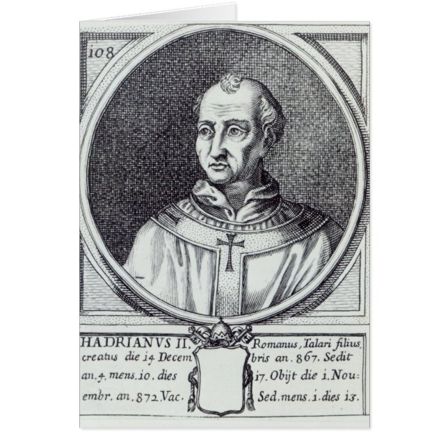 Papa Hadrian II (Frente)