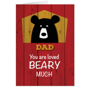 Papá, los deseos del oso de San Valentín en la apa