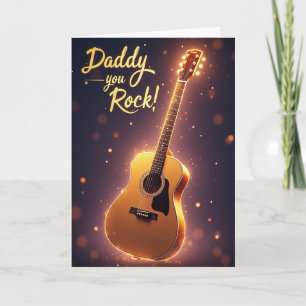 Papá Luminoso Te Quedas Genial Tarjeta