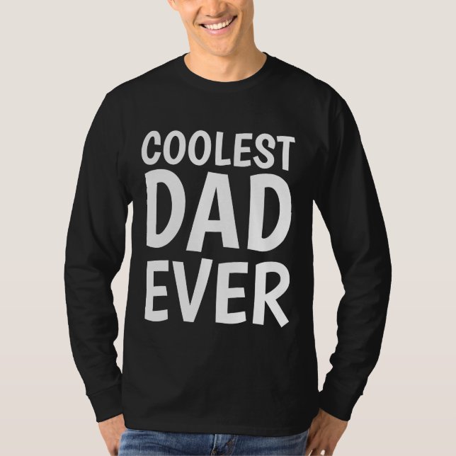 PAPÁ MÁS REFRIGERADA QUE NUNCA CAMISETAS NEGRAS (Anverso)