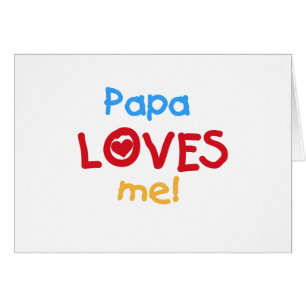 Papa me ama camisetas y regalos