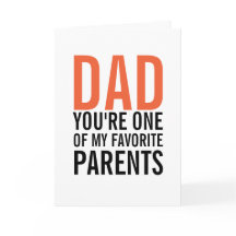 Papá, mi tarjeta del día del padre favorito