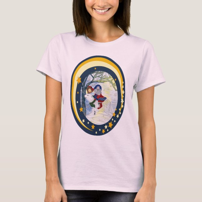 Papá, Navidad, camiseta del solsticio de invierno (Anverso)