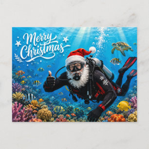 PAPÁ NOEL buceo en Navidad