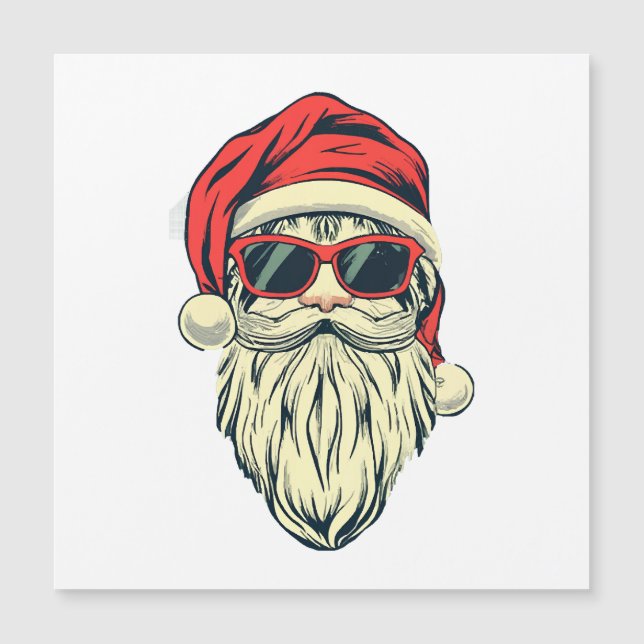 Papá Noel con gafas (Anverso)