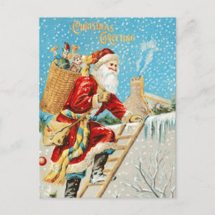 Papá Noel de Navidad con regalos