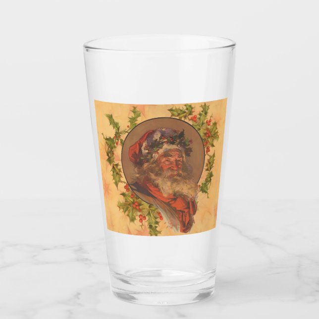 Papá Noel Leyendecker Antiguo Victoriano (Anverso)