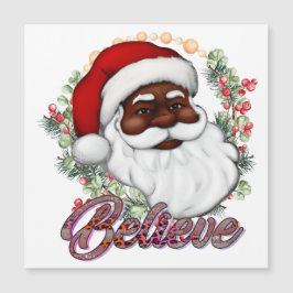 Papá Noel negro cree que los Navidades de Melanin 